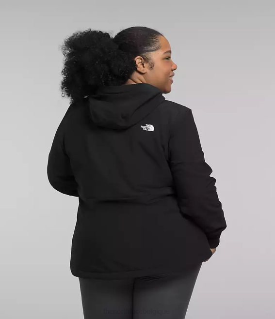 tnf noir femmes The North Face sweat à capuche shelbe raschel 62XR246