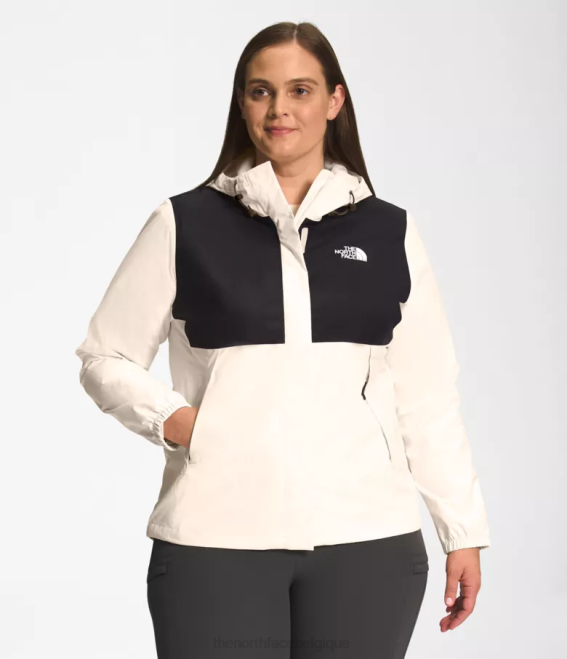 tnf noir/gardénia blanc femmes The North Face plus veste antora 62XR243 - Cliquez sur l'image pour la fermer