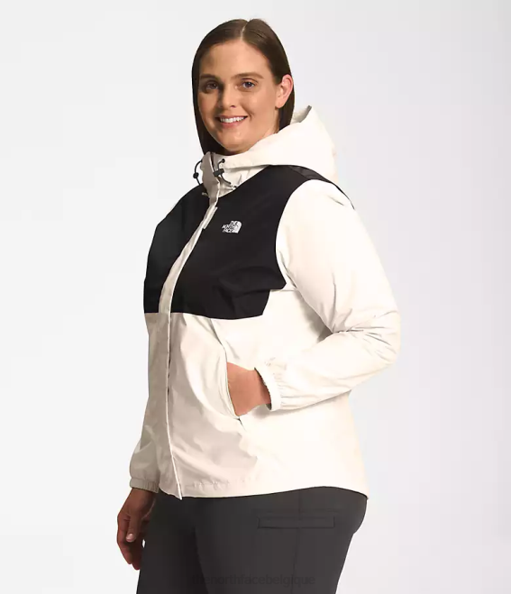 tnf noir/gardénia blanc femmes The North Face plus veste antora 62XR243