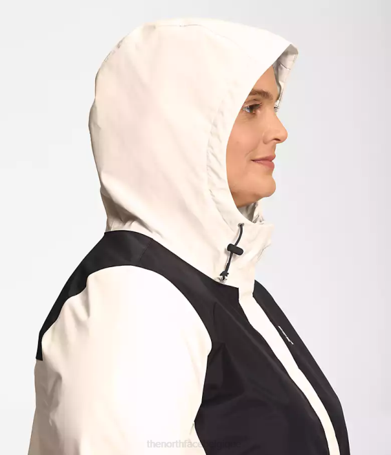 tnf noir/gardénia blanc femmes The North Face plus veste antora 62XR243