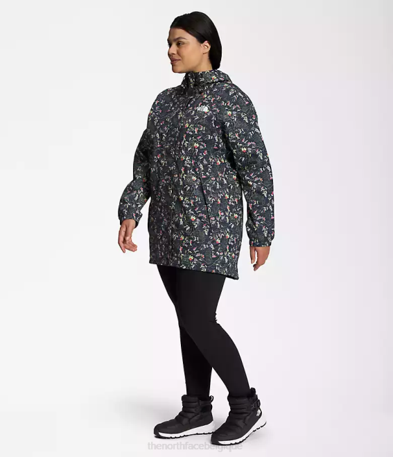 tnf noir imprimé iwd femmes The North Face parka antora 62XR440