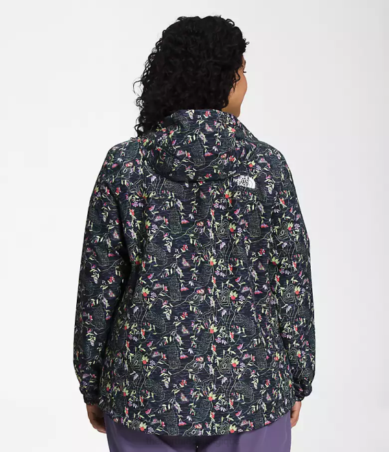 tnf noir imprimé iwd femmes The North Face plus veste antora 62XR244