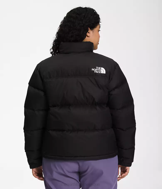 tnf recyclé noir femmes The North Face plus veste nuptse rétro 1996 62XR796
