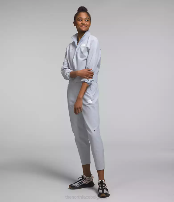 bruyère poussiéreuse de pervenche femmes The North Face grille tekware entièrement zippée 62XR569
