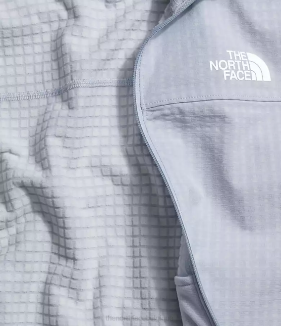 bruyère poussiéreuse de pervenche femmes The North Face grille tekware entièrement zippée 62XR569