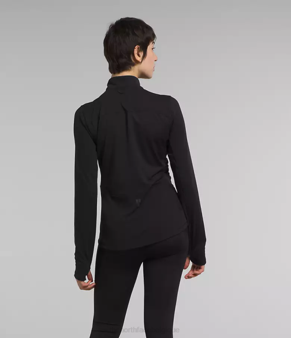 tnf noir femmes The North Face lever du soleil -zip 62XR1182