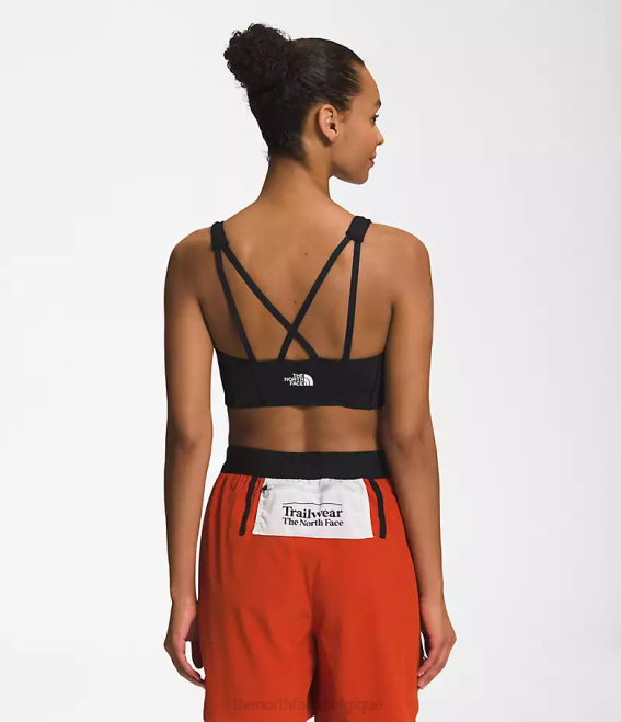 tnf noir femmes The North Face soutien-gorge Valley Shine 62XR1232