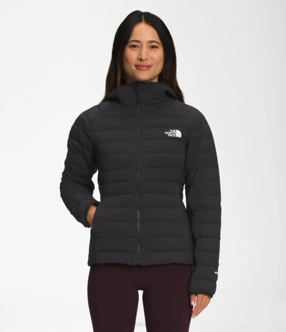 tnf noir femmes The North Face belleview sweat à capuche extensible 62XR671