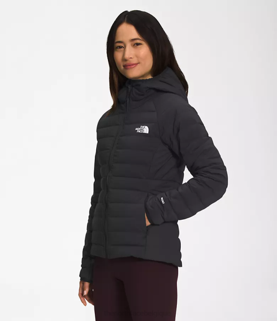 tnf noir femmes The North Face belleview sweat à capuche extensible 62XR671