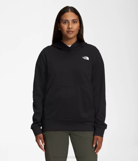 tnf noir femmes The North Face canyonlands sweat à capuche 62XR1231