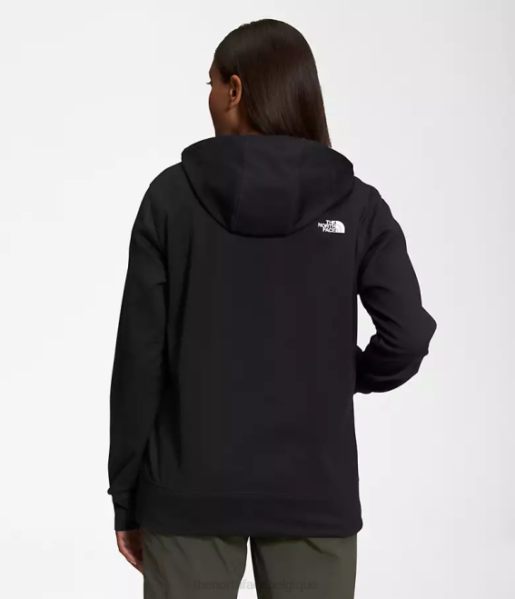 tnf noir femmes The North Face canyonlands sweat à capuche 62XR1231