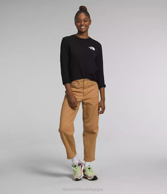 tnf noir/tnf blanc femmes The North Face t-shirt box nse à manches longues 62XR680