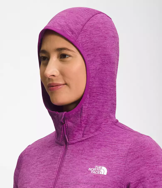 fleur de cactus violet bruyère blanche femmes The North Face sweat à capuche canyonlands 62XR747
