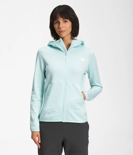 lucarne bleu blanc chiné femmes The North Face sweat à capuche canyonlands 62XR745 - Cliquez sur l'image pour la fermer
