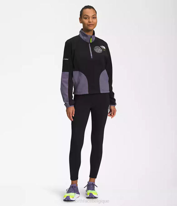 tnf noir/ardoise lunaire femmes The North Face trailwear fantasy ridge -zip 62XR1181