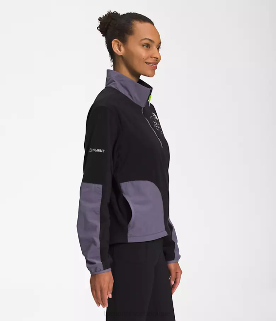 tnf noir/ardoise lunaire femmes The North Face trailwear fantasy ridge -zip 62XR1181