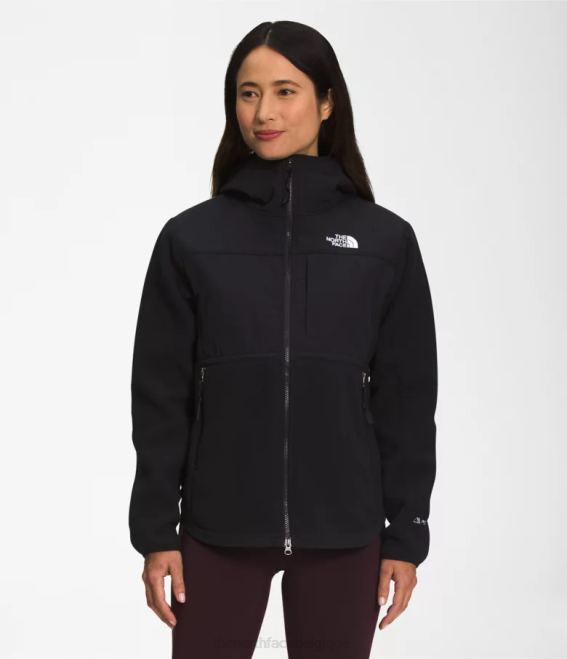 tnf noir femmes The North Face sweat à capuche Denali 62XR512
