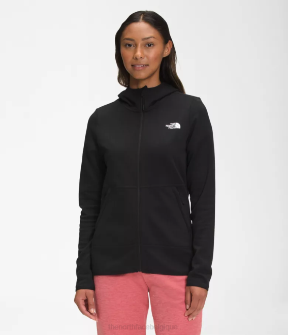 tnf noir femmes The North Face sweat à capuche canyonlands 62XR744