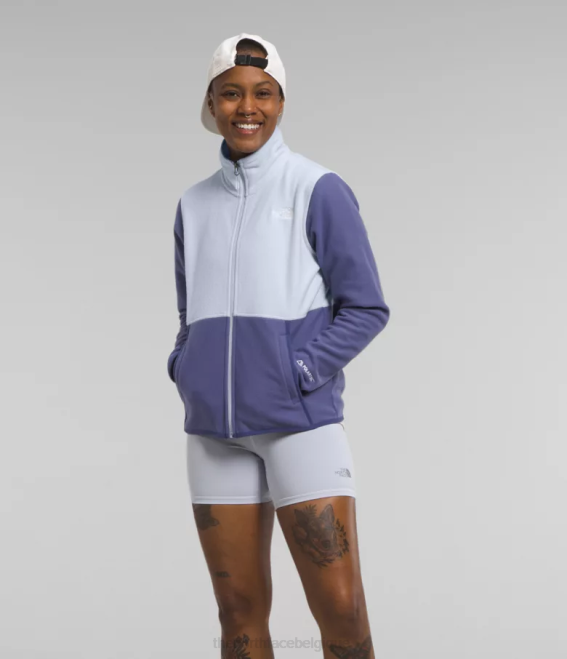 bleu caverne/pervenche poussiéreuse femmes The North Face veste alpine polartec 100 62XR441