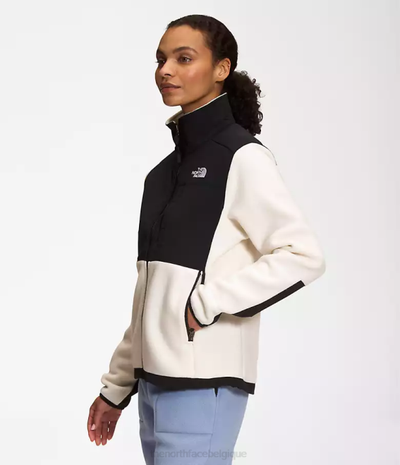 gardénia blanc femmes The North Face veste denali 62XR148
