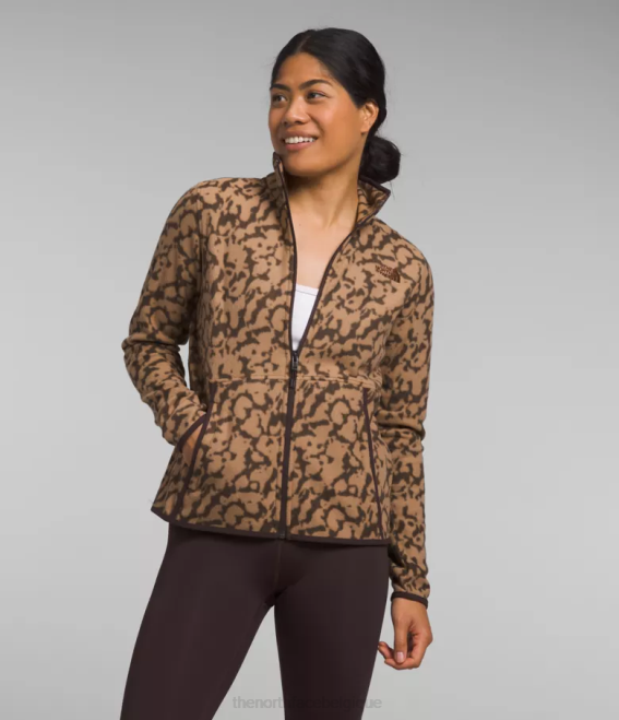 impression de colorant graphique au beurre d’amande femmes The North Face veste alpine polartec 100 62XR442
