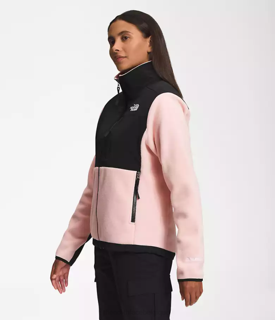 mousse rose femmes The North Face veste denali 62XR150