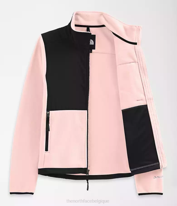 mousse rose femmes The North Face veste denali 62XR150