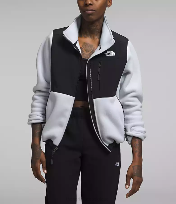 pervenche poussiéreuse/noir tnf femmes The North Face veste denali 62XR147