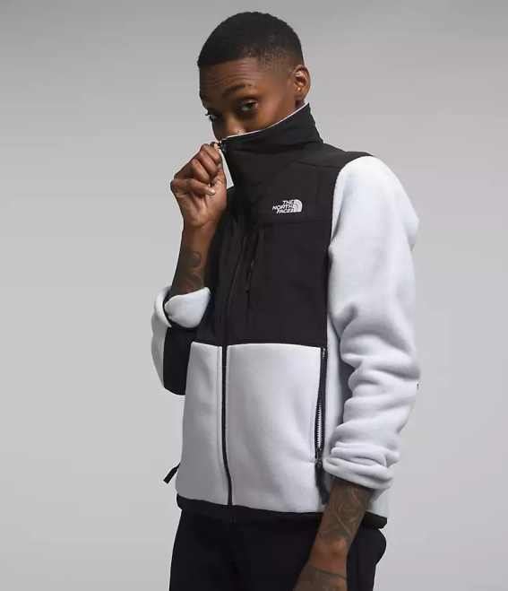 pervenche poussiéreuse/noir tnf femmes The North Face veste denali 62XR147