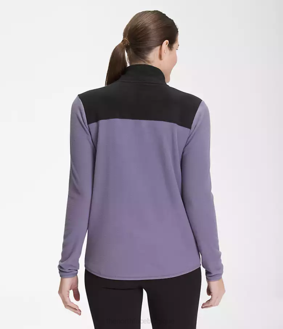 tnf noir/ardoise lunaire femmes The North Face tka glacier veste entièrement zippée 62XR621