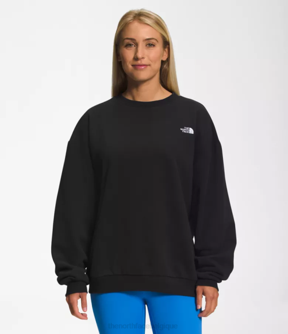 tnf noir femmes The North Face équipage en polaire feutrée 62XR808