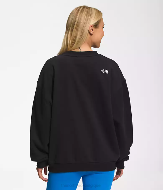 tnf noir femmes The North Face équipage en polaire feutrée 62XR808
