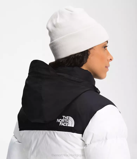 tnf blanc femmes The North Face veste nuptse rétro 1996 62XR727