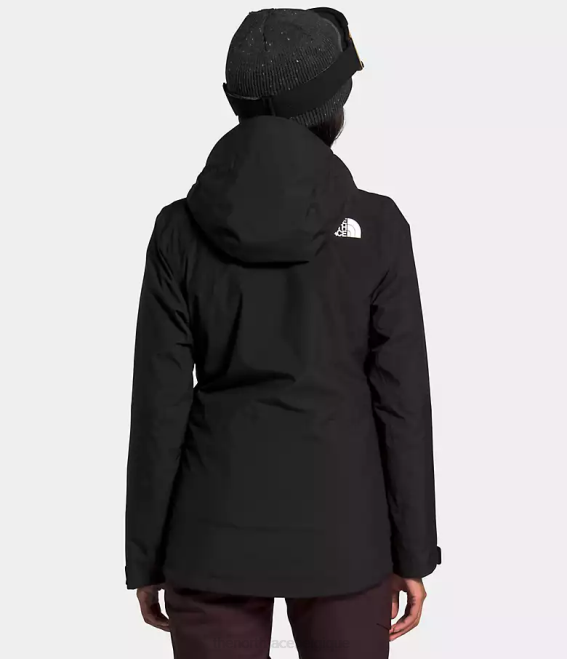 tnf noir femmes The North Face veste triclimatique thermoball eco snow 62XR1174