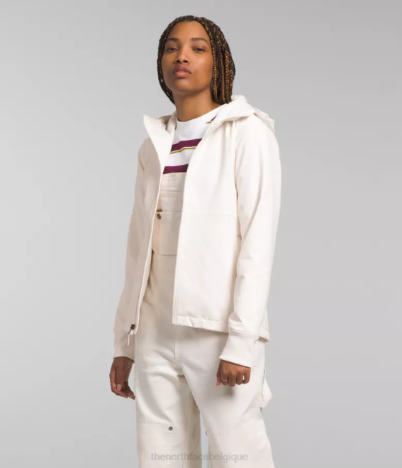 gardénia blanc femmes The North Face shelbe raschel sweat à capuche 62XR330 - Cliquez sur l'image pour la fermer