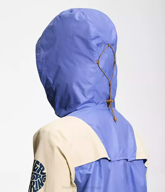 gravier/pervenche foncé/marron utilitaire femmes The North Face veste coupe-vent trailwear 62XR316