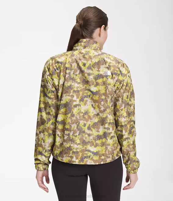 imprimé camp pointillé marron utilitaire femmes The North Face pull hydrenaline 2000 62XR1020
