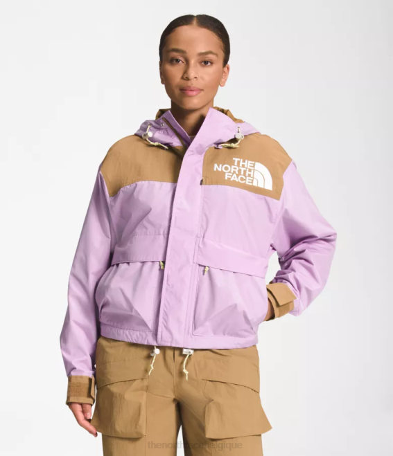 lupin/brun utilitaire femmes The North Face Veste courte de montagne 86 low-fi hi-tek 62XR940