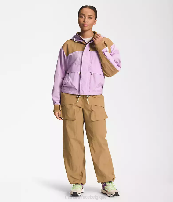 lupin/brun utilitaire femmes The North Face Veste courte de montagne 86 low-fi hi-tek 62XR940