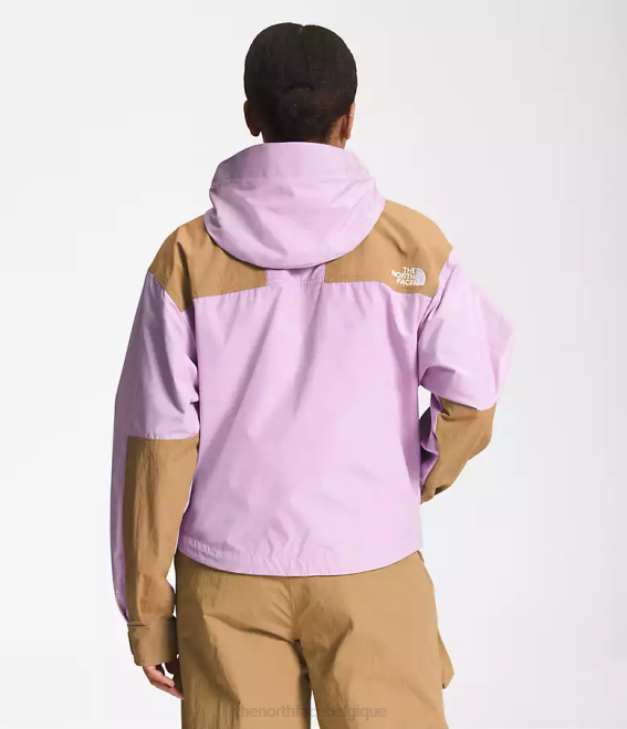 lupin/brun utilitaire femmes The North Face Veste courte de montagne 86 low-fi hi-tek 62XR940