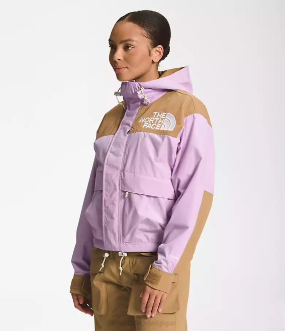 lupin/brun utilitaire femmes The North Face Veste courte de montagne 86 low-fi hi-tek 62XR940
