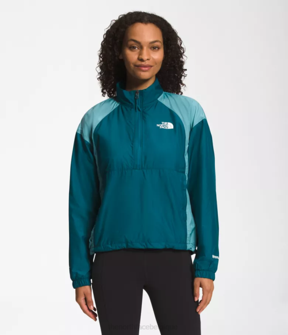 récif de corail bleu femmes The North Face pull hydrenaline 2000 62XR1017
