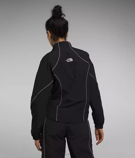 tnf noir femmes The North Face coupe-vent à passepoil tek 62XR733