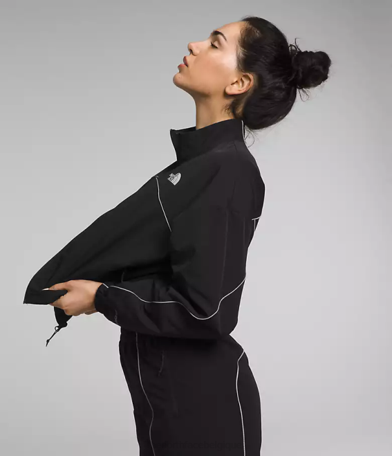 tnf noir femmes The North Face coupe-vent à passepoil tek 62XR733