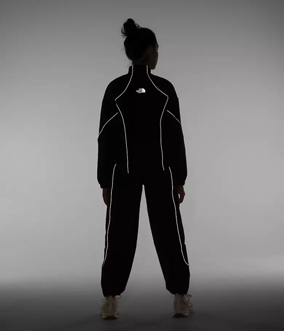 tnf noir femmes The North Face coupe-vent à passepoil tek 62XR733