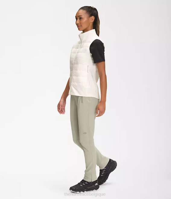 gardénia blanc femmes The North Face gilet d'abri 62XR566