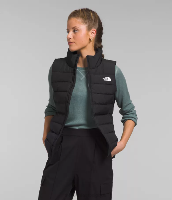 tnf noir femmes The North Face gilet aconcagua 3 62XR616