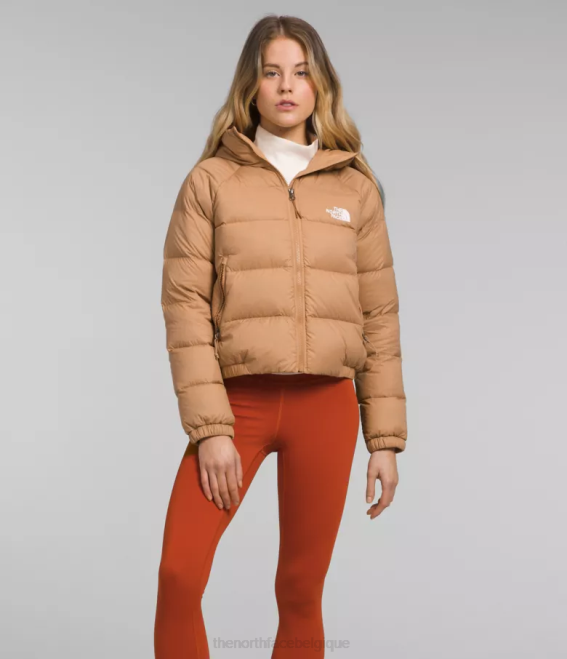 beurre d'amande femmes The North Face sweat à capuche en duvet hydrenalite 62XR892