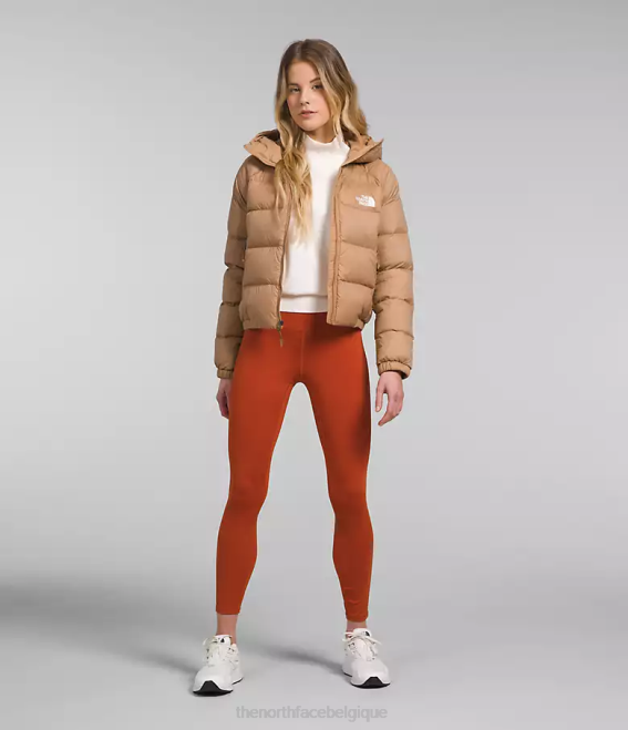 beurre d'amande femmes The North Face sweat à capuche en duvet hydrenalite 62XR892
