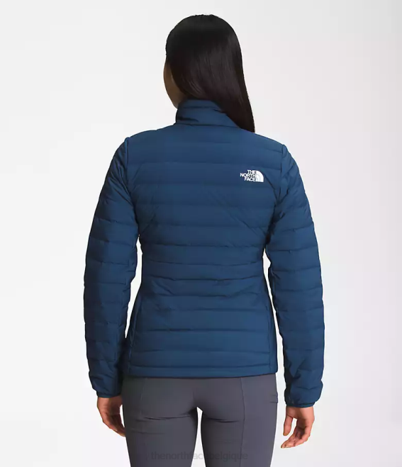 bleu ombragé femmes The North Face doudoune extensible belleview 62XR1084